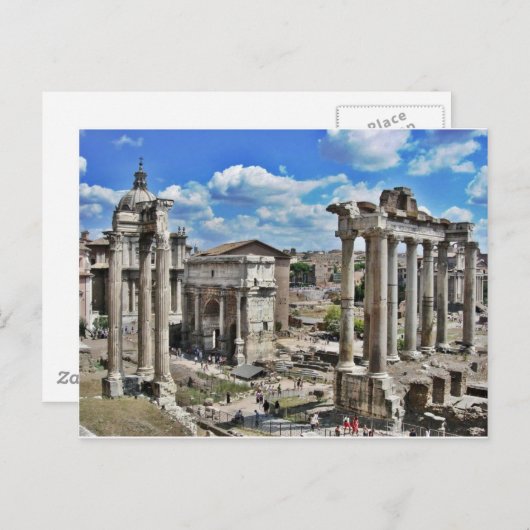 Ancient Rome Briefkaart (Voorkant / Achterkant)