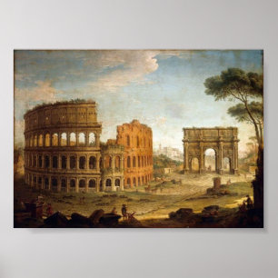Ancient Rome Colosseum Poster of Print