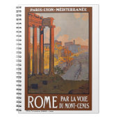 Ancient Rome Frans Reizen Notitieboek (Voorkant)