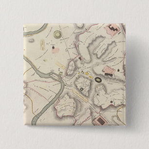 Ancient Rome Vierkante Button 5,1 Cm