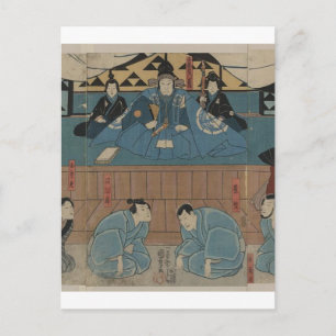 Ancient Samurai Leader ongeveer 1800 jaar Briefkaart