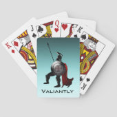 Ancient Spartan Warrior Speelkaarten (Achterkant)