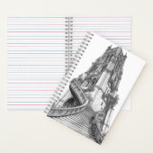 Ancient Stone Tower with Winding Brick Staircase Notitieboek (Binnen)