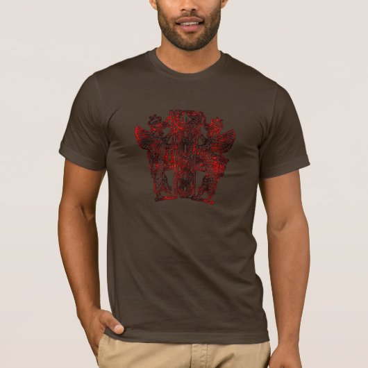 Ancient Sumerian Caduceus T-shirt (Voorkant)