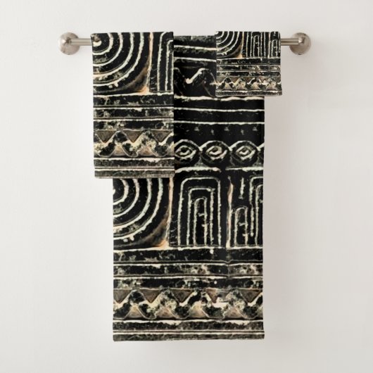 Ancient Sumerian Mesopotamian Pattern Bad Handdoek (Insitu)