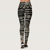 Ancient Sumerian Mesopotamian Pattern Leggings (Achterkant)