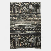 Ancient Sumerian Mesopotamian Pattern Theedoek (Verticaal)