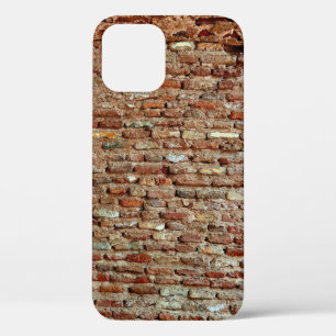 Ancient Textured Brick Wall van Lal Killa Indiaage iPhone 12 Hoesje