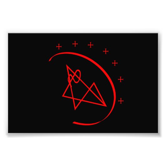 Ancient 'Truth' Sigil Foto Afdruk (Voorkant)