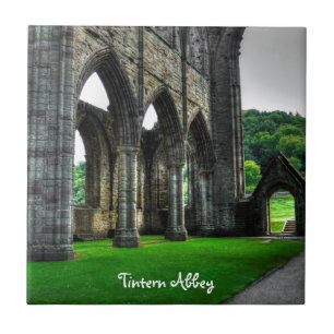Ancient Tstage Abbey, klooster van Cistercian, Wal Tegeltje