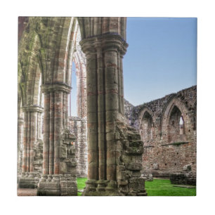 Ancient Tstage Abbey, klooster van Cistercian, Wal Tegeltje