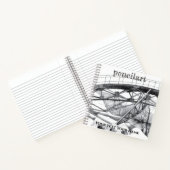 Ancient voetbrugpencilart notitieboek (Binnen)