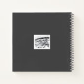 Ancient voetbrugpencilart notitieboek (Achterkant)