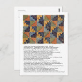 Ancient Wari Stepped Diamond Motif Briefkaart (Voorkant / Achterkant)