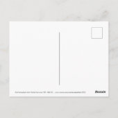 Ancient Wari Stepped Diamond Motif Briefkaart (Achterkant)