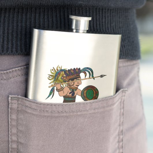 Ancient Warrior Native American Heupfles (Voorbeeld)