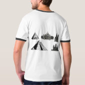 Ancient Wonders Apparel t-shirt (Achterkant volledig)