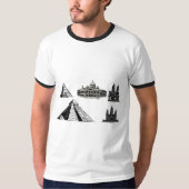 Ancient Wonders Apparel t-shirt (Voorkant)