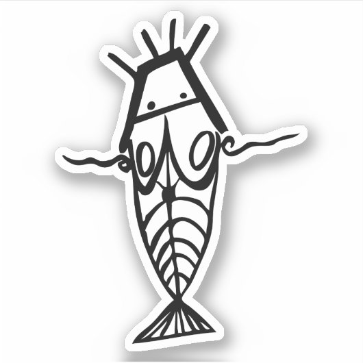 Anciënte astronauten sticker (Voorkant)