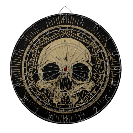 ANCIËNTE VAARDIGHEID. DARTBORD (Voorkant)