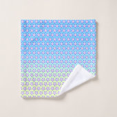Ancolie Jaune & Vert (Gant de toilette)