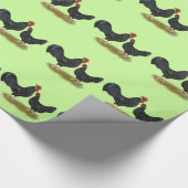 Ancona Chickens Cadeaupapier (Hoek)