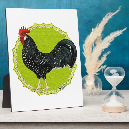 Ancona Rooster Fotoplaat (Zijkant)