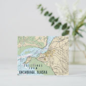 Ancrage Carte marine Alaska (Debout devant)