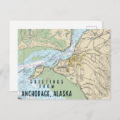 Ancrage Carte marine Alaska (Devant / Derrière)