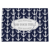 Ancrage nautique personnalisé imprimer gros sacs c (Devant)