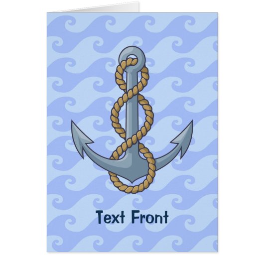 Ancre avec corde (Devant)