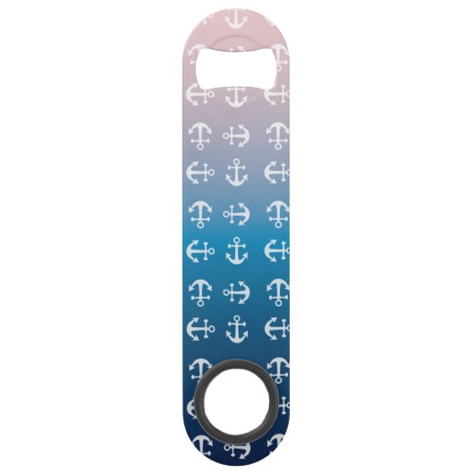 Ancre blanche du rouge | d'aqua de gradient (Dos)