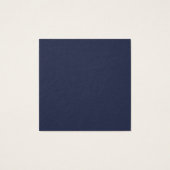 Ancre Bleu marine Nautique Mariage Conseils et voe (Dos)