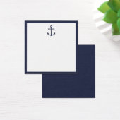 Ancre Bleu marine Nautique Mariage Conseils et voe (Bureau)