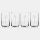 Ancre bleue Conception nautique (Dos)