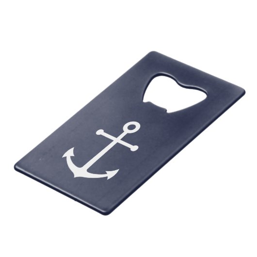 Ancre bleue marine (Dos Angle)