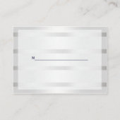 Ancre Blu Nautique Marine Argent What Place Cartes (Dos)