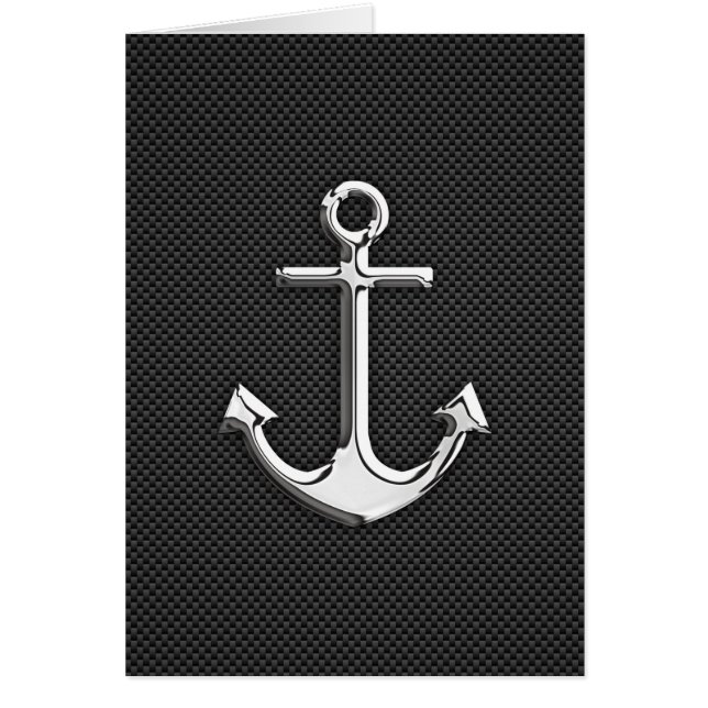 Ancre Chrome sur fibre de carbone (Devant)