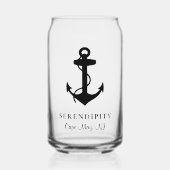 Ancre classique en bateau (Recto)