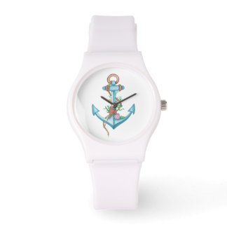 Ancre colorée Montre nautique