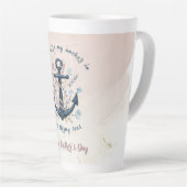 Ancre constante - Fête des Mères Latte Mug (Angle droit)