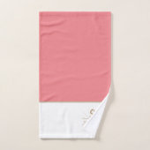 Ancre Côtière Corail Pêcher Nautique Ensemble de s (Serviette à main)