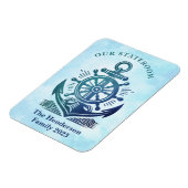 Ancre Croisière bateau - Magnet (Côté Gauche)