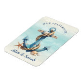 Ancre Croisière bateau - Magnet (Côté Gauche)