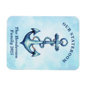 Ancre Croisière bateau - Magnet (Horizontal)