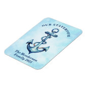 Ancre Croisière bateau - Magnet (Côté Gauche)