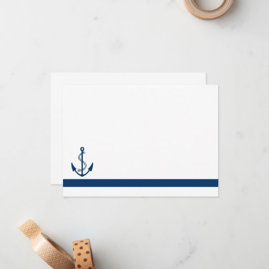 Ancre de la carte de note (Devant/Arrière en situation)