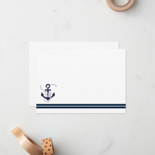 Ancre de la carte de note (Devant/Arrière en situation)