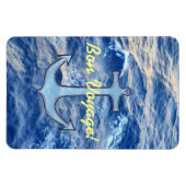 Ancre de mer Bon Voyage Magnet (Horizontal)