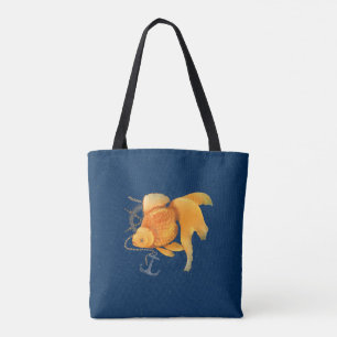 Ancre de poisson rouge roue Sac fourre-tout nautiq